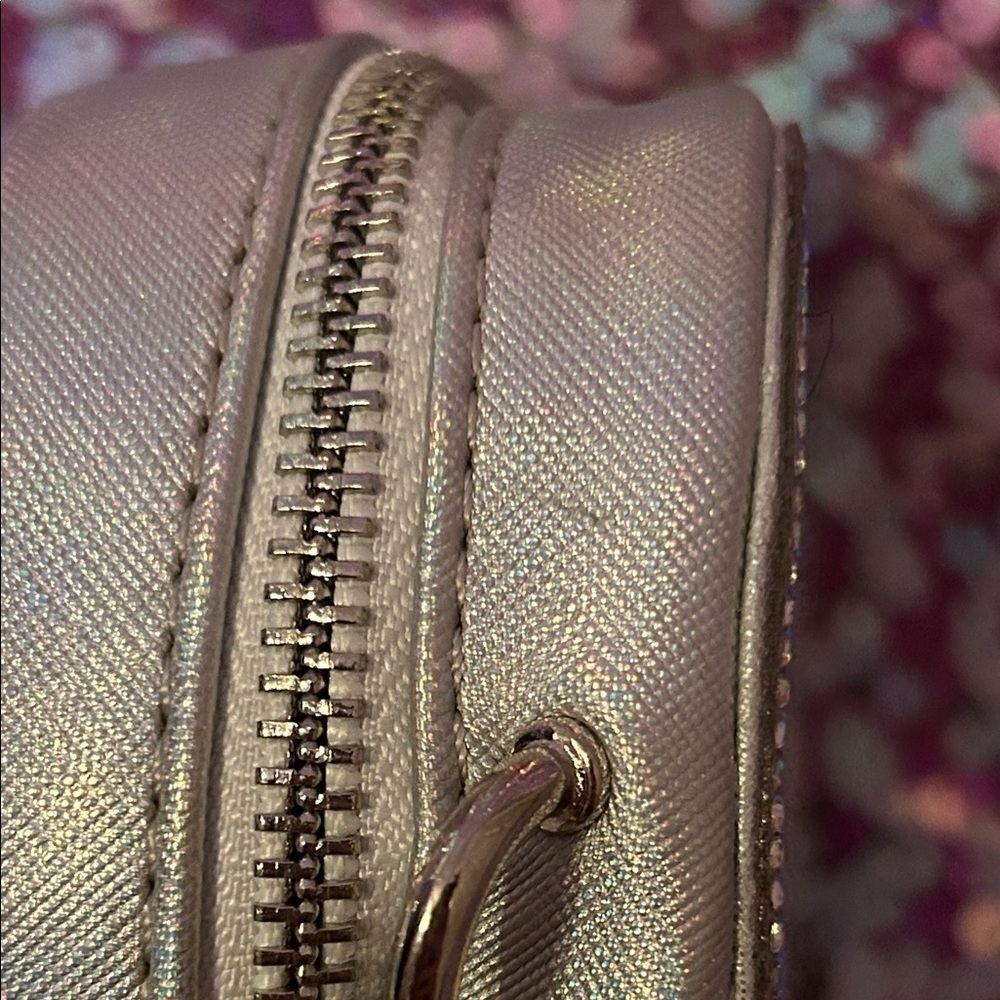 Heart-Shaped Silver Bag - Picture 5 of 9